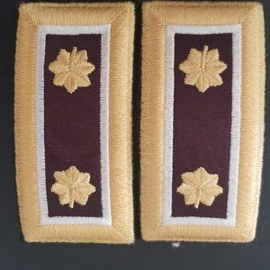 ARMY OFFICER SHOULDER BOARDS MAJOR  Medical